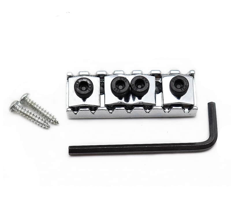 Floyd Rose 7 String Guitar Top mount Design 48mm Locking Nut Chrome for Floyd Rose String System image 1