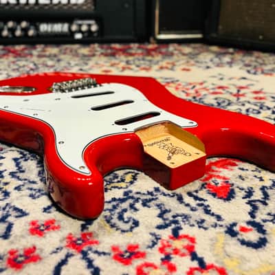 Warmoth Stratocaster Body USA - Dakota Red image 10