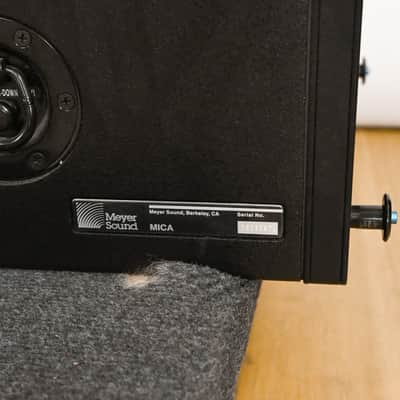 Meyer Sound MICA Active Line Array Loudspeaker Pack of 4 CG010SY *ASK FOR SHIPPING* image 18