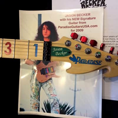 Paradise USA Jason Becker signature custom image 3