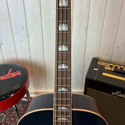 Epiphone El Capitan J-200 Bass 2023 - Aged Vintage Sunburst image 3