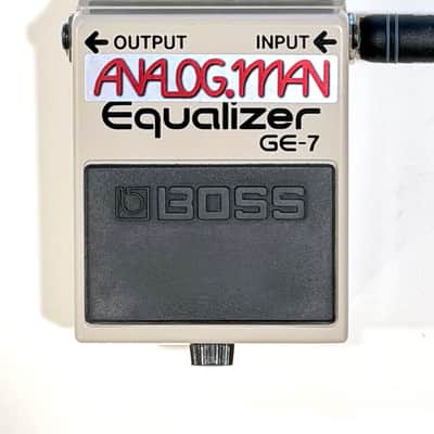 Boss Analogman GE-7 in Original Box Pro Mod EQ Pedal Incredible Condition FAST SHIP! image 8