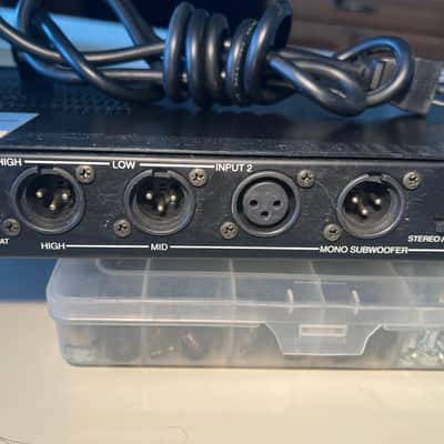 Avlex SPX-3 Stereo Electronic crossover with subwoofer output. Includes IEC power cable & rack mount bolts/washers image 6
