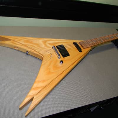 Jackson USA Custom Shop "Vinnie Vincent Style" 4 Winged King Flying V Natural image 1