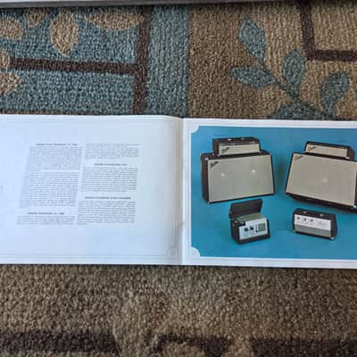 Vintage 1966-1967 Fender Musical Instruments Full-Line Catalog! Rare, Original Case Candy, Paperwork! image 11
