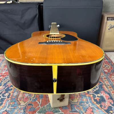 *VIDEO* TF Morris D-41 Style Dreadnought Model W-50 Solid Top - 1980's image 14