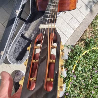 John Le Voi manouche petite bouche gypsy jazz guitar 1997 - natural solid spruce top image 12