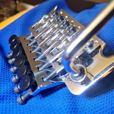Clean! Original German Floyd Rose (OFR) w/ Push-In Arm - Chrome image 2