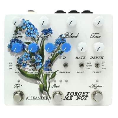 Alexander Pedals Forget-Me-Not Digital Multi-Head Delay Line image 2