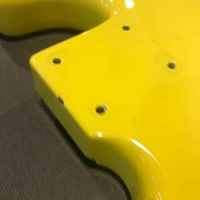 Warmoth P-Bass Body 2000s - Yellow image 6