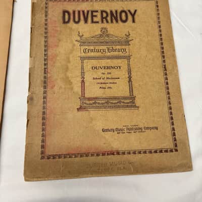 Vintage Lot of piano books -Used Antique old image 5