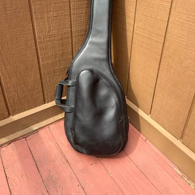 Cronkhite Leather Gig Bag for Zon VB Bass Guitar - Black Leather image 1