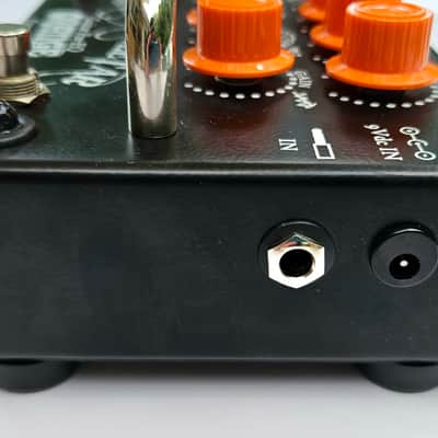 Orange Bax Bangeetar guitar Pre-EQ Preamp Overdrive Distortion Pedal image 3