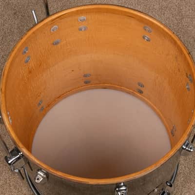 1966 Slingerland Modern Solo Outfit No. 2R Black Diamond Pearl Drum Set image 20