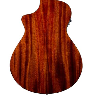 Breedlove Discovery S Concert Edgeburst CE Acoustic-Electric Guitar - African Mahogany image 4