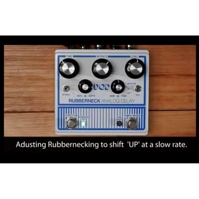 Other Guitar Delay Effects Pedal, White (DOD-RUBBERNECK-U) image 10