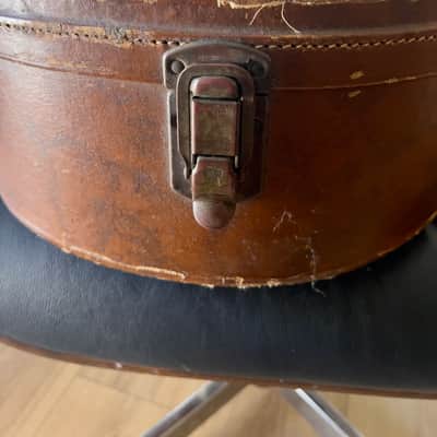 Gibson vintage 50's Lufton case for ES-150, J-200. ES-300,ES-175 case 1950s - brown image 18