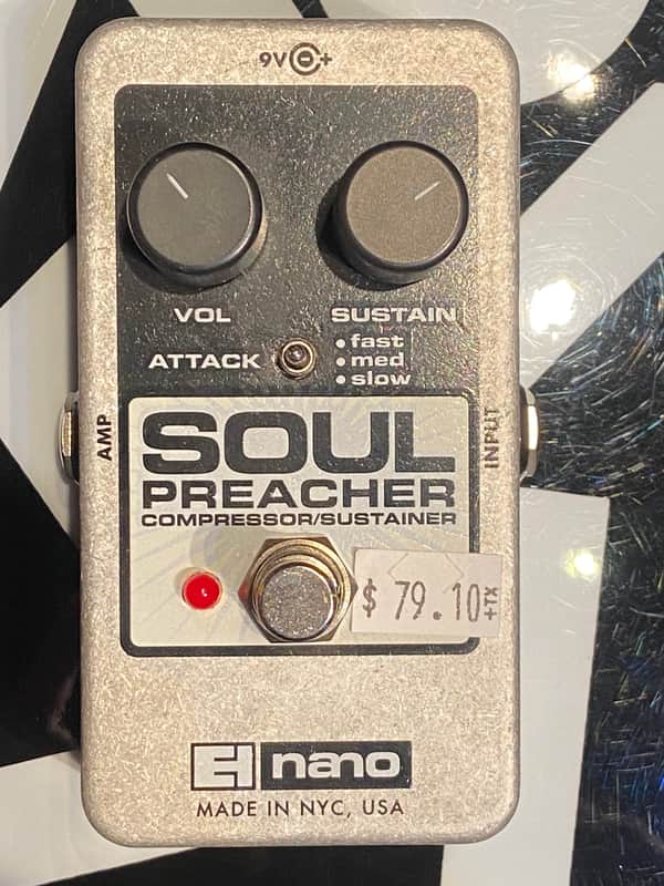 Electro-Harmonix Soul Preacher Nano Compressor / Sustainer 2007 - Present - Cream / Black image 1