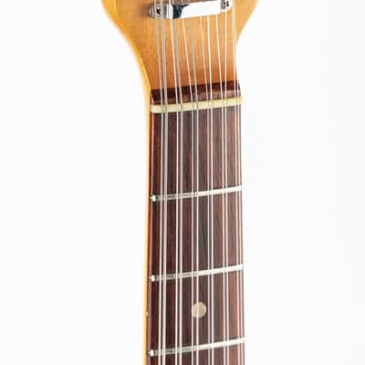 USED 1966 Fender Electric XII Electric Guitar - 3 Tone Sunburst with Original Hardshell Case image 17