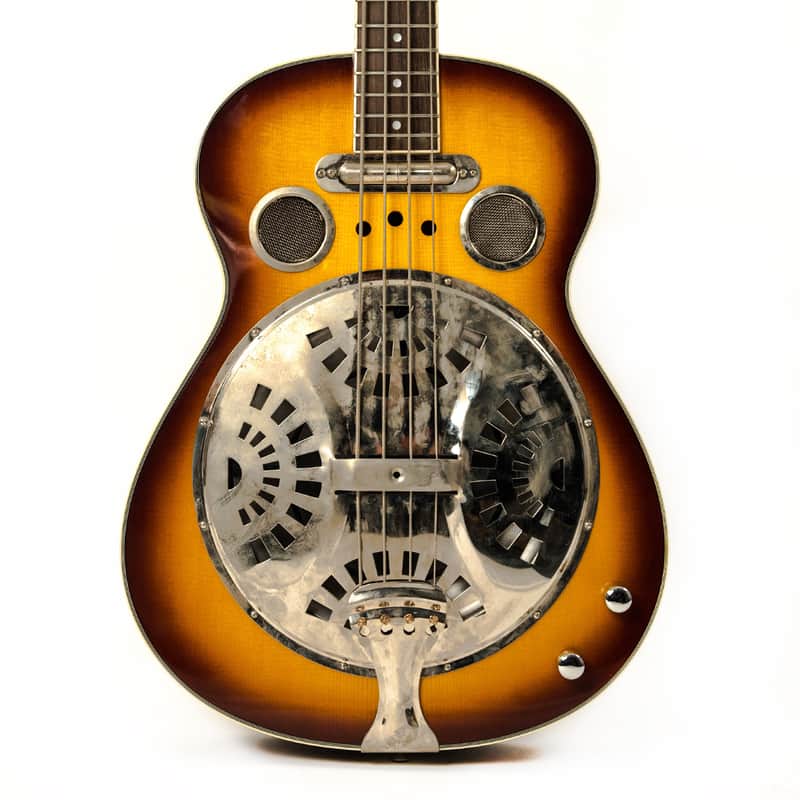 Regal Dobro Bass 1977 Sunburst owned by Billy Corgan image 1