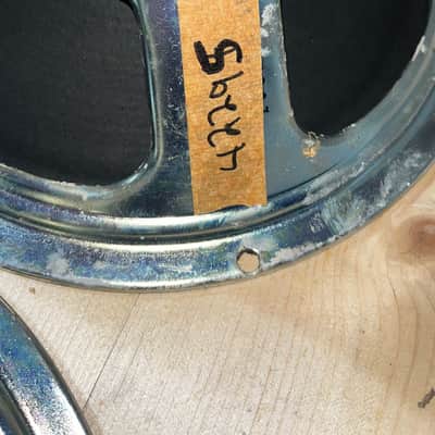 Pair of 1989 Celestion G12T-75 Guitar Speakers 16 ohm 75 watts (Black Label Made in England) image 5