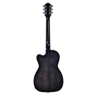 Airline Guitars Tuxedo Blackburst Flame image 7