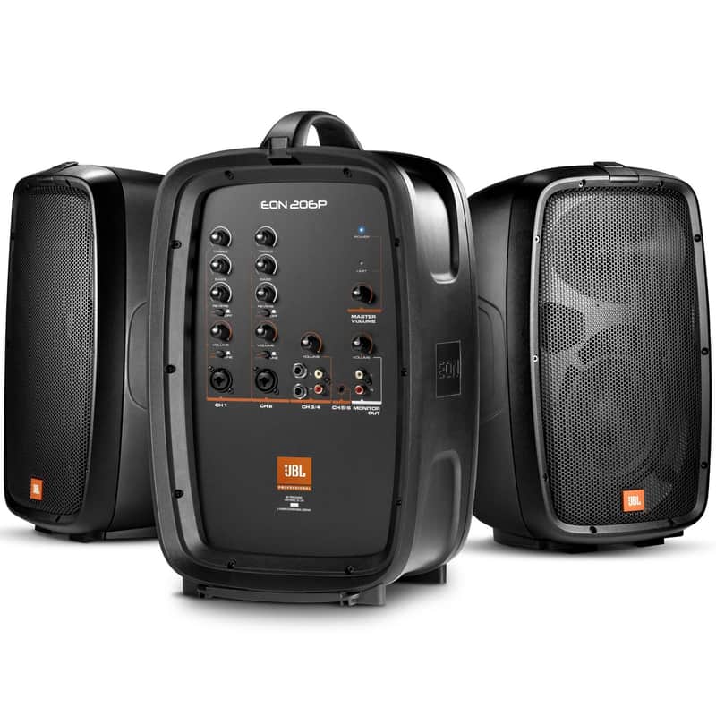 JBL EON206P Portable 6-Channel PA System image 1