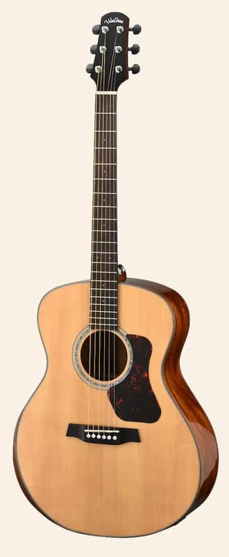 Walden G740RE-G Natura All-Solid Sitka-Mahogany Armrest Grand Auditorium Acoustic-Electric Gloss Natural w/Gigbag image 1
