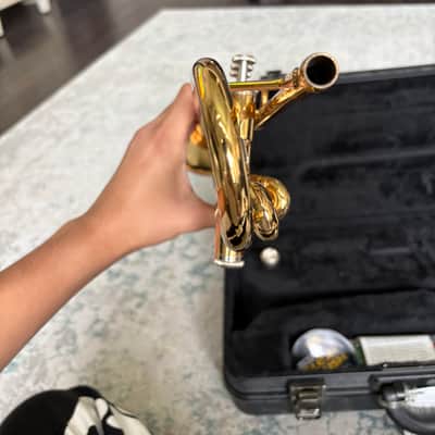Yamaha YTR-200ADII Advantage Standard Bb Trumpet 2010s - Brass image 7