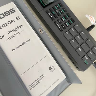 Boss DR-220A Dr. Rhythm 1985 (With Case and Manual image 2