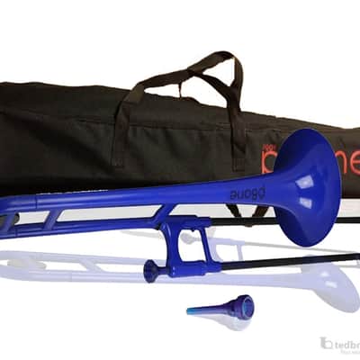 Selmer King Jiggs Whigham Original pBone Plastic Trombone - Blue image 2