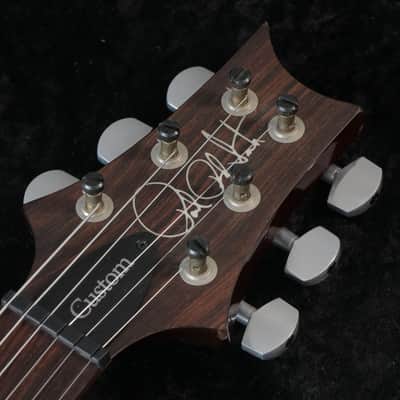 Paul Reed Smith (PRS) 2014 Custom 24 10Top Black Gold Burst Pattern Thin Neck [14 210725] (02/03) image 12
