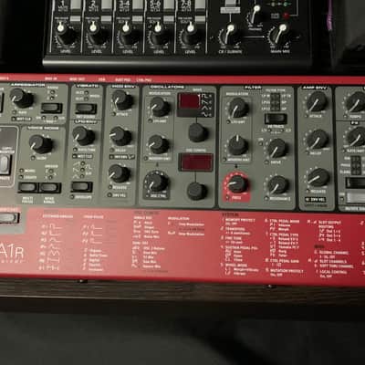 Nord Lead A1R Rackmount Analog Modeling Synthesizer 2014 - 2016 - Red