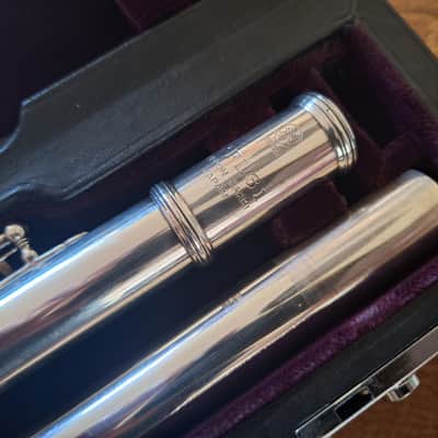 Yamaha Yfl 61 c foot Mid 70s - Sterling silver image 4