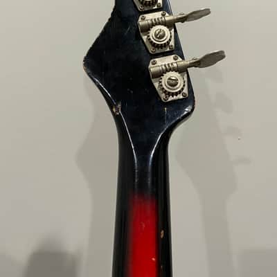 Silvertone 1443 Hornet Bass 1960s Sunburst image 6