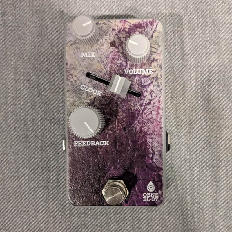 Old Blood Noise Endeavors BL-37 Reverb 2023 - Present - Grey / Purple Graphic image 1