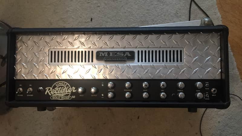 Mesa Boogie Single Rectifier Solo Series II 2-Channel 50-Watt Guitar Amp Head 2001 - 2011 image 1