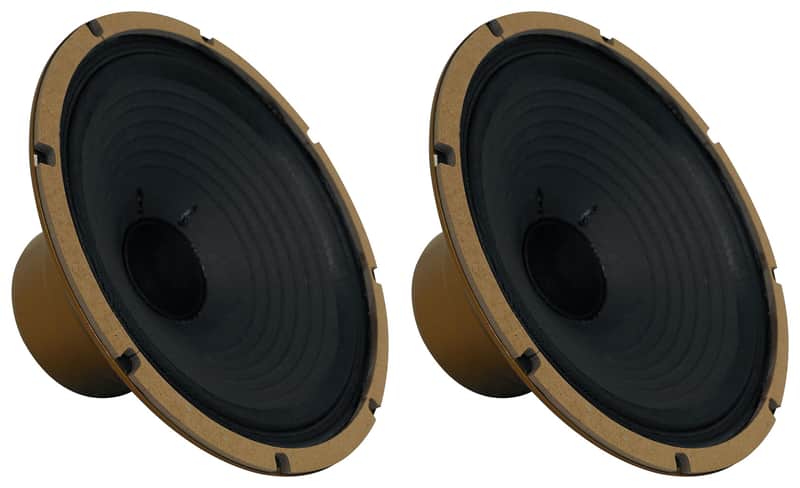 (2) Celestion G10 Gold 40W 10" Inch Alnico Magnet Guitar Speakers 8 Ohm image 1