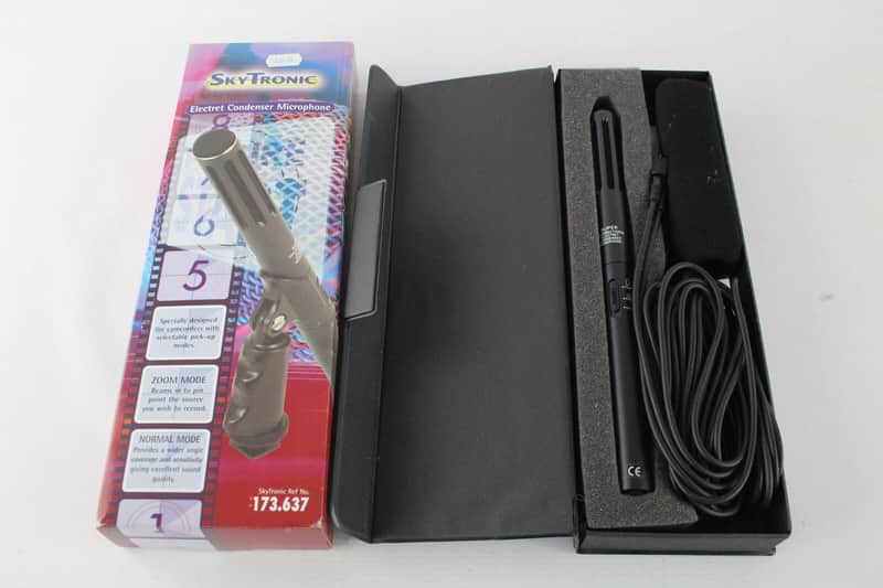 SkyTronic Electret Condenser Microphone model EM-2800 - directional zoom mode - well made and good,  little used image 1