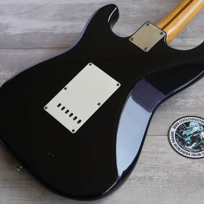 1985 Squier (by Fender Japan) SST-36 Vintage Stratocaster (Black) image 9