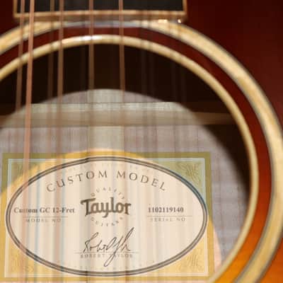Taylor Custom Ordered Grand Concert 12 Fret - Beautiful Condition - No Tariffs image 5