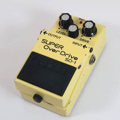 Boss SD-1 Super Overdrive 1981 - 1988 Made In Japan | Reverb