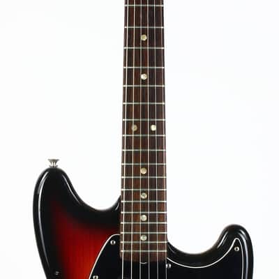 1978 Fender Mustang Sunburst Vintage Electric Guitar w Original Hard Case & Strap image 7