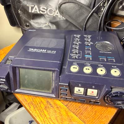 TASCAM HD-P2 Recorder 2010s - Navy Blue image 1