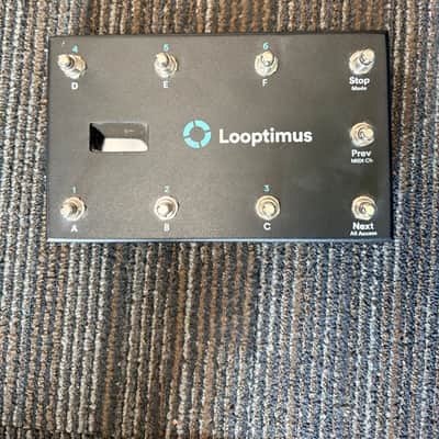 Loop Community Looptimus USB MIDI Foot Controller Pedal 2019 - black image 2