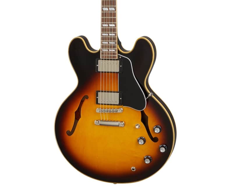 Gibson ES 345 Semi Hollow Electroc Guitar Vintage Burst image 1