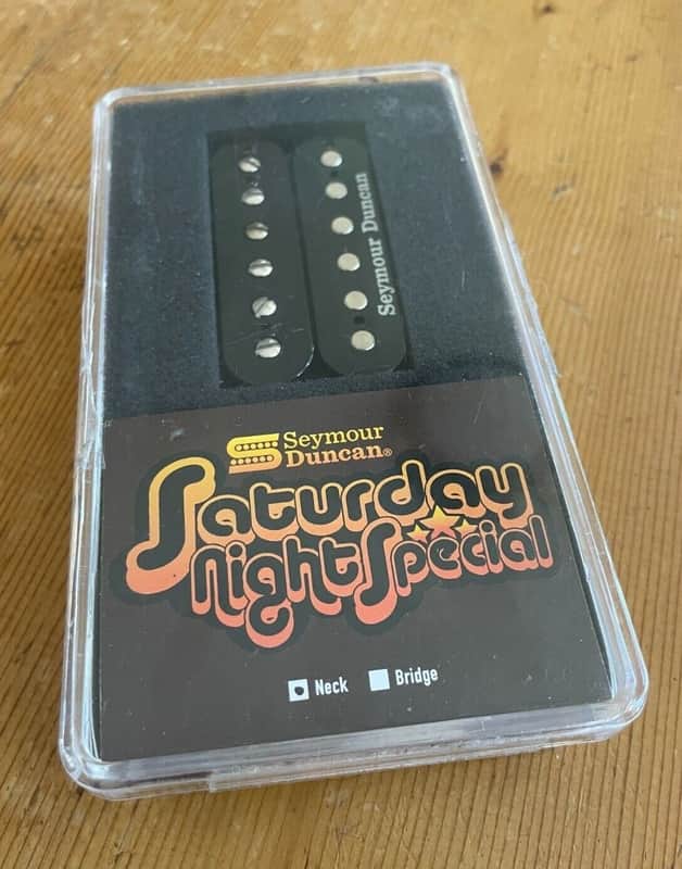 Seymour Duncan Saturday Night Special Neck Humbucker Pickup Black 11104-09-b image 1