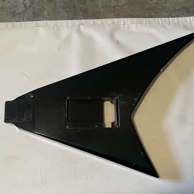 2005 MIJ Jackson RR3 RR Rhoads V Black Guitar Body Floyd Tremolo Ready image 14