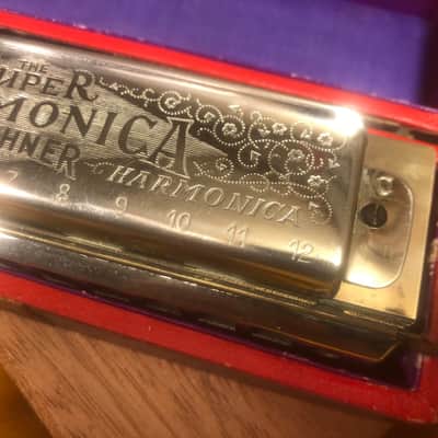 Hohner Chromatic Harmonica  (almost 100yrs old) image 2