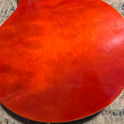 Epiphone Ltd. Ed. Casino - Rare GLOSS Sunrise Orange (2018 Qingdao) w/ Hard Case image 22